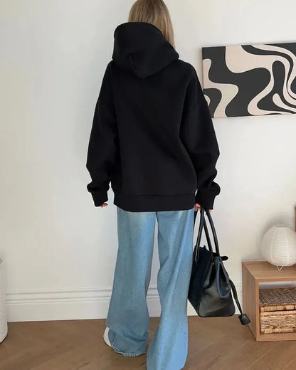 Women's Full Zip Hoodie – Soft Casual Hooded Jacket with Pockets