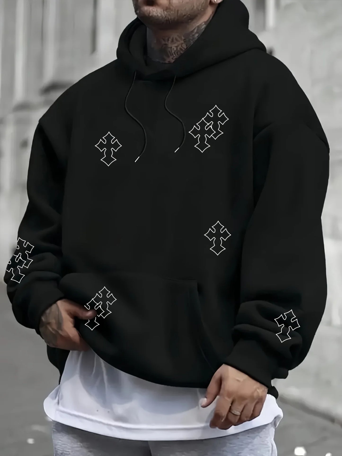 New 3D Men's Autumn/Winter Hoodie Sweatshirt Y2 Personalized Printed Fashion Trend Hip Hop Street